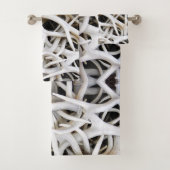 Ensemble De Serviettes De Bain - Antlers D'Elc (En situation)