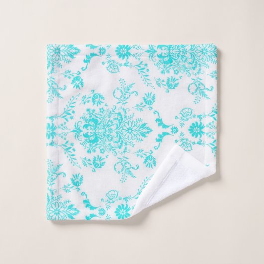 Ensemble de serviettes de bain Aqua Damask (Gant de toilette)