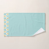 Ensemble de serviettes de bain Aquamarine Motif Ed (Serviette à main)