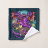 Ensemble de serviettes de bain Aquatic Sea Dragon (Gant de toilette)