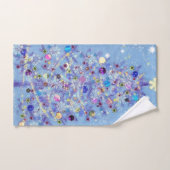 Ensemble de serviettes de bain Arbre de Noël décor (Serviette à main)