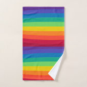 Ensemble de serviettes de bain arc-en-ciel (Serviette à main)