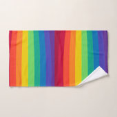 Ensemble de serviettes de bain arc-en-ciel (Serviette à main)