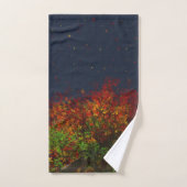 Ensemble de serviettes de bain arc-en-ciel en chut (Serviette à main)