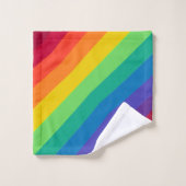 Ensemble de serviettes de bain arc-en-ciel personn (Gant de toilette)
