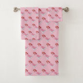 Ensemble de serviettes de bain Ariel (En situation)