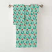 Ensemble de serviettes de bain Ariel (En situation)