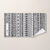 Ensemble de serviettes de bain Arrière - plan Boho (Serviette à main)