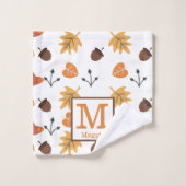 Ensemble de serviettes de bain automnale (Gant de toilette)