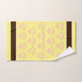 Ensemble de serviettes de bain avec couronnes flor (Serviette à main)
