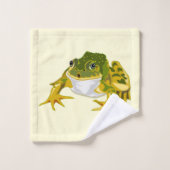Ensemble de serviettes de bain avec grenouille (Gant de toilette)