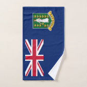Ensemble de serviettes de bain avec le drapeau des (Serviette à main)