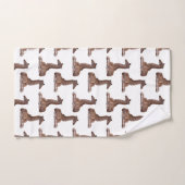Ensemble de serviettes de bain Baby Giraffe Frenzy (Serviette à main)