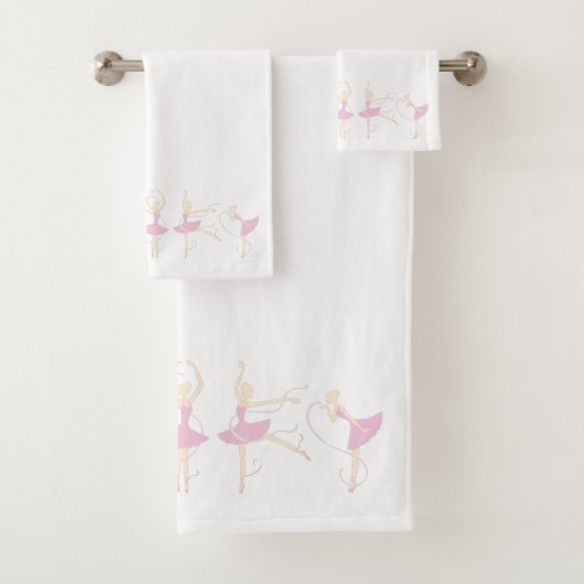 Ensemble de serviettes de bain Ballerina (En situation)
