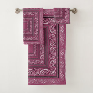 Ensemble De Serviettes De Bain Bandanarama Roses