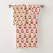 Ensemble de serviettes de bain Barb (En situation)