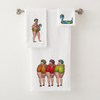 Ensemble de serviettes de bain Beauty Beach