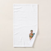 Ensemble de serviettes de bain Beauty Beach (Serviette à main)