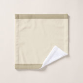 Ensemble de serviettes de bain beige Raphael Cheru (Gant de toilette)