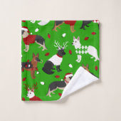 Ensemble de serviettes de bain berger allemand de  (Gant de toilette)