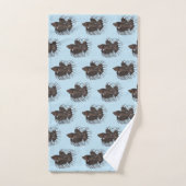 Ensemble de serviettes de bain Betta Fish (Serviette à main)