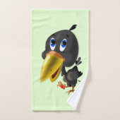 Ensemble de serviettes de bain Bird with Heart - V (Serviette à main)