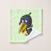 Ensemble de serviettes de bain Bird with Heart - V (Gant de toilette)