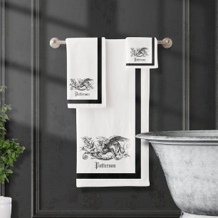 Ensemble de serviettes de bain blanches Royal Grif