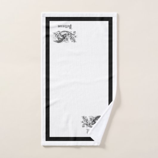 Ensemble de serviettes de bain blanches Royal Grif (Serviette à main)