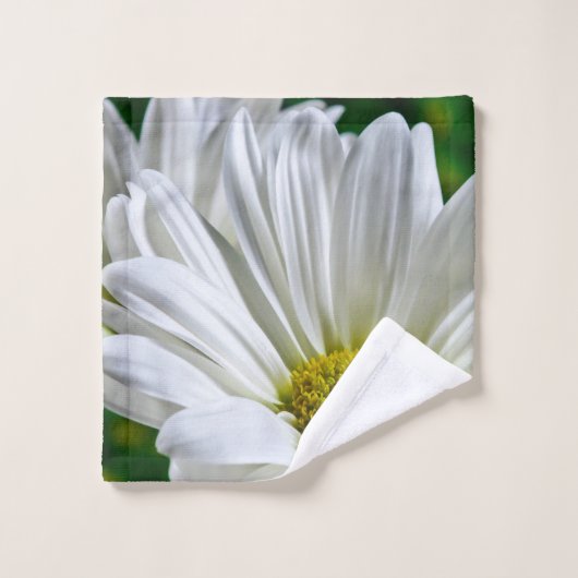 Ensemble De Serviettes De Bain Blancs (Gant de toilette)