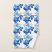 Ensemble de serviettes de bain bleu Sirène (Serviette à main)