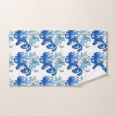 Ensemble de serviettes de bain bleu Sirène (Serviette à main)