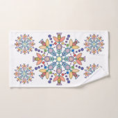 Ensemble de serviettes de bain Blossom Geometry™ (Serviette à main)