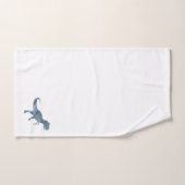 Ensemble de serviettes de bain Blue Dinosaur Trex (Serviette à main)