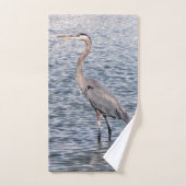 ensemble de serviettes de bain Blue Heron (Serviette à main)