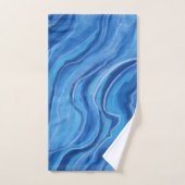 Ensemble de serviettes de bain Blue Marble Cadeau (Serviette à main)