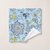 Ensemble de serviettes de bain Blue Paradise (Gant de toilette)