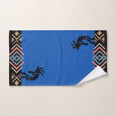 Ensemble de serviettes de bain Blue Southwestern K (Serviette à main)