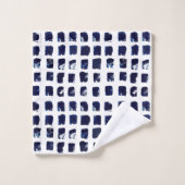 Ensemble de serviettes de bain Boho Carré Paint Do (Gant de toilette)