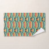 Ensemble de serviettes de bain Boho Rainbows (Serviette à main)