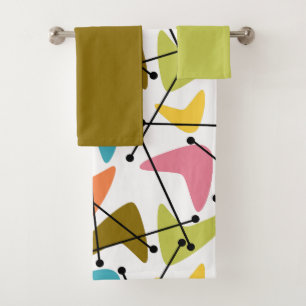 Ensemble de serviettes de bain Boomerangs
