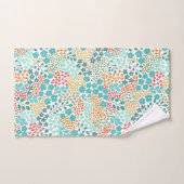 Ensemble de serviettes de bain botanique coloré (Serviette à main)