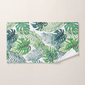 Ensemble de serviettes de bain botanique Feuilles (Serviette à main)