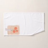 Ensemble de serviettes de bain botaniques pour vas (Serviette à main)