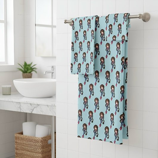 Ensemble de serviettes de bain Bratz