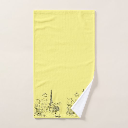 Ensemble de serviettes de bain Café Paris (Serviette à main)