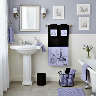 Ensemble de serviettes de bain Cafe Paris