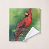 Ensemble de serviettes de bain cardinal rouge nord (Gant de toilette)