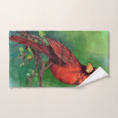 Ensemble de serviettes de bain cardinal rouge nord (Serviette à main)