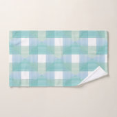 Ensemble de serviettes de bain Carrés géométriques (Serviette à main)